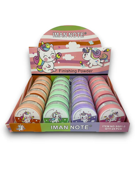 POLVO SUELTO TRASLUCIDO UNICORNIO